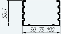 Профиль Кнауф 50х50